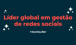 Banner da empresa Hootsuite