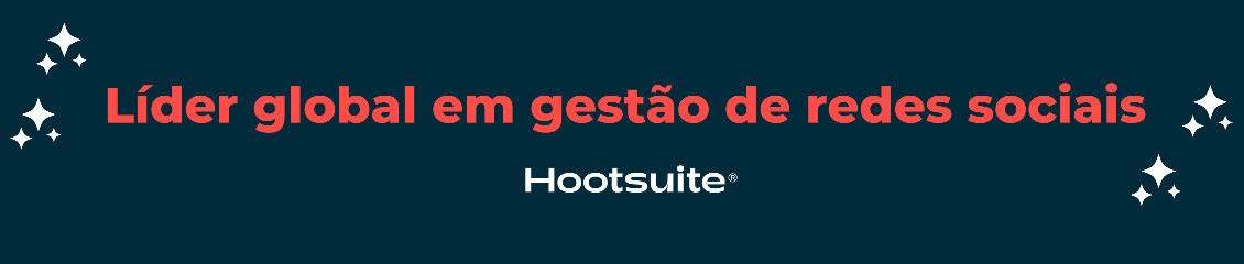 Banner da empresa Hootsuite