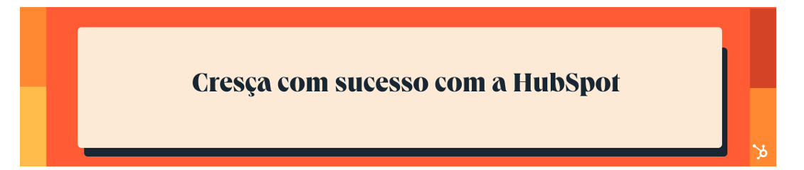 Banner da empresa HubSpot