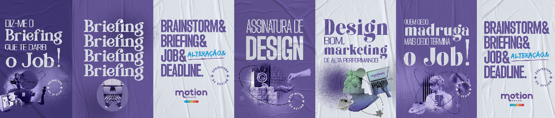 Banner da empresa Motion Brand – Design por Assinatura