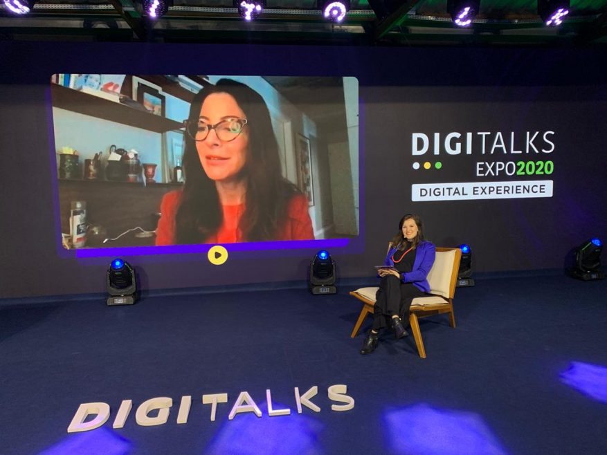 A jornalista Ana Paula Padrão foi Keynote com o tema O digital como fio condutor para inovação, comunicação e empreendedorismo