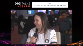 Talita Lombardi no Digitalks Expo