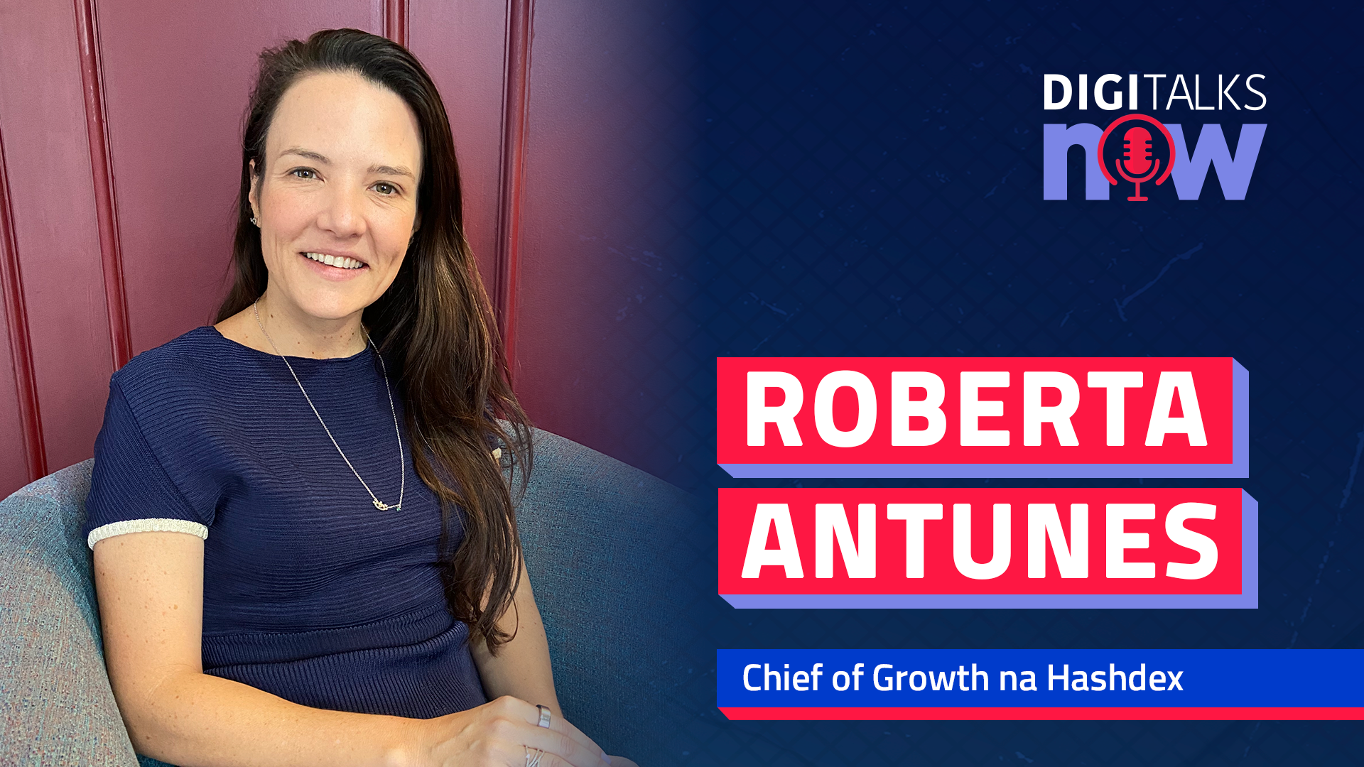 Roberta Antunes, Chief of Growth na Hashdex, é uma das grandes figuras corporativas quando o assunto é sobre blockchain e tokenização.